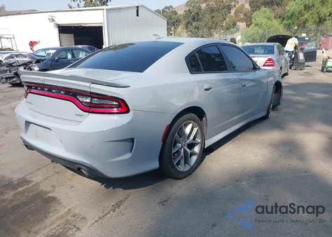 2022 Dodge Charger Gt Rwd из США, поврежденный, VIN 2C3CDXHG2NH176521